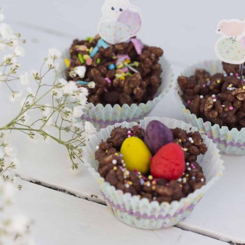 No Bake Vegan Chocolate Nests for Easter 135 vegan chocolate easter nests