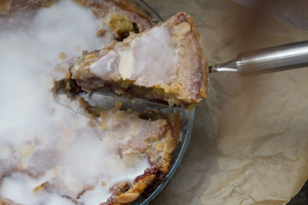 Classic Iced Vegan Cherry Bakewell Tart Recipe 283 Classic Iced Vegan Cherry Bakewell Tart Recipe