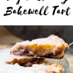 vegan cherry bakewell tart