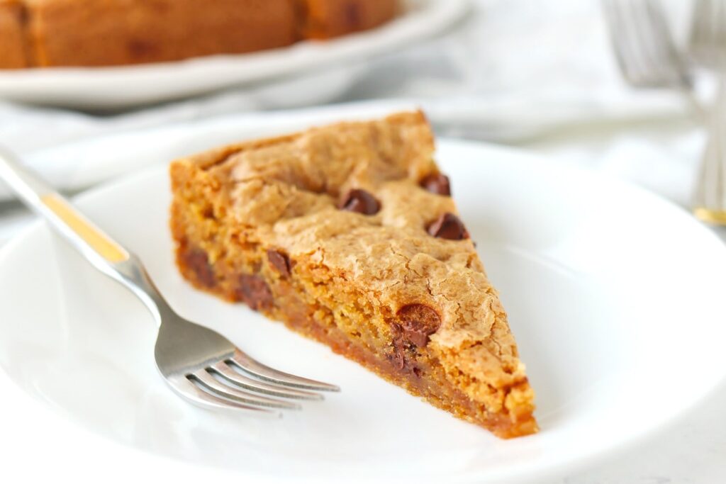 Vegan Valentines Meal Ideas and Recipes 20 Chocolate and Butterscotch Chip Cookie Cake