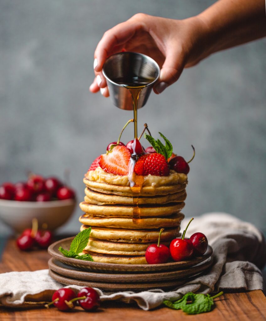 Fluffy Vegan American Pancakes Recipe (No Butter, No Eggs) 143 Fluffy Vegan American Pancakes Recipe (No Butter, No Eggs)