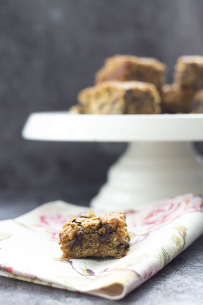 Fudgy Chocolate Chip Vegan Blondies Recipe 200 vegan blondies