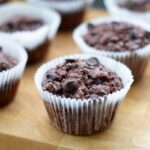 Healthy Chocolate Zucchini Muffins