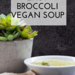 broccoli vegan soup