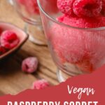 Vegan Raspberry Sorbet