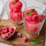 Vegan Raspberry Sorbet