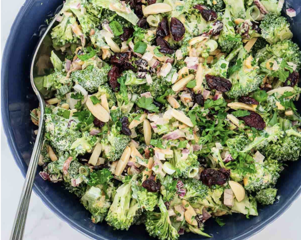 The Best Easy and Healthy Vegan Broccoli Recipes 9 broccoli salad