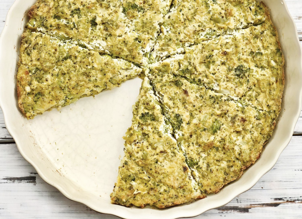 The Best Easy and Healthy Vegan Broccoli Recipes 23 broccoli frittata