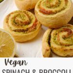 vegan puffed pastry pinwheels