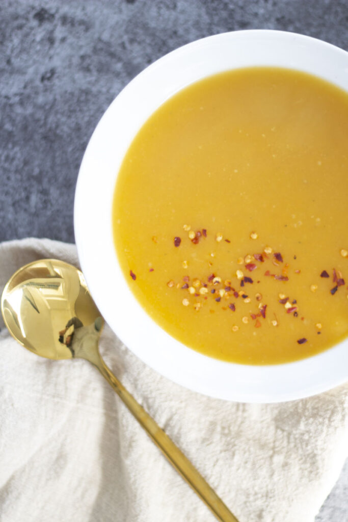 Spicy Butternut Squash and Sweet Potato Soup Recipe 137 Spicy Butternut Squash and Sweet Potato Soup