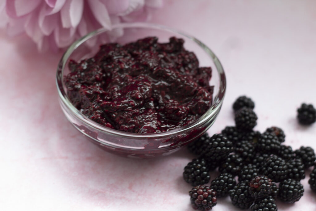 Chia Blackberry Jam Recipe (Vegan Blackberry Jam) 130 Chia Blackberry Jam