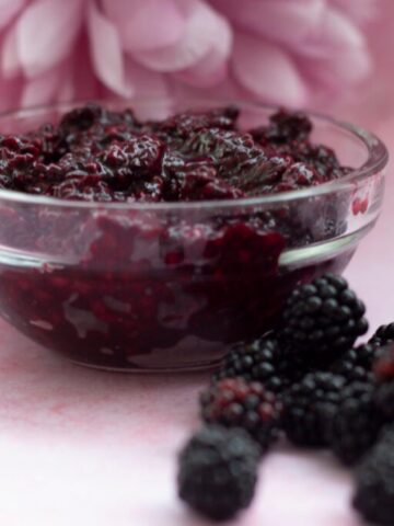 chia blackberry jam