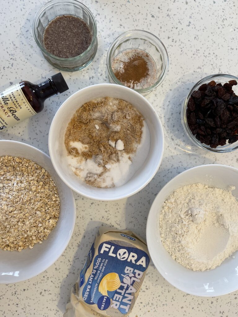 The Best Chewy Vegan Oatmeal Raisin Cookies Recipe 204 Vegan Oatmeal Raisin Cookies ingredients