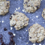 Vegan Oatmeal Raisin Cookies