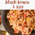 Slow cooker black beans and rice recipe