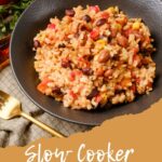 Slow cooker black beans and rice recipe