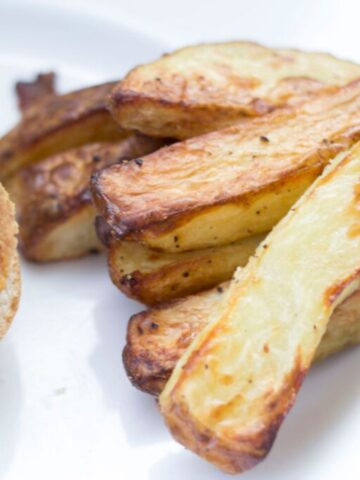 homemade salt and pepper wedges