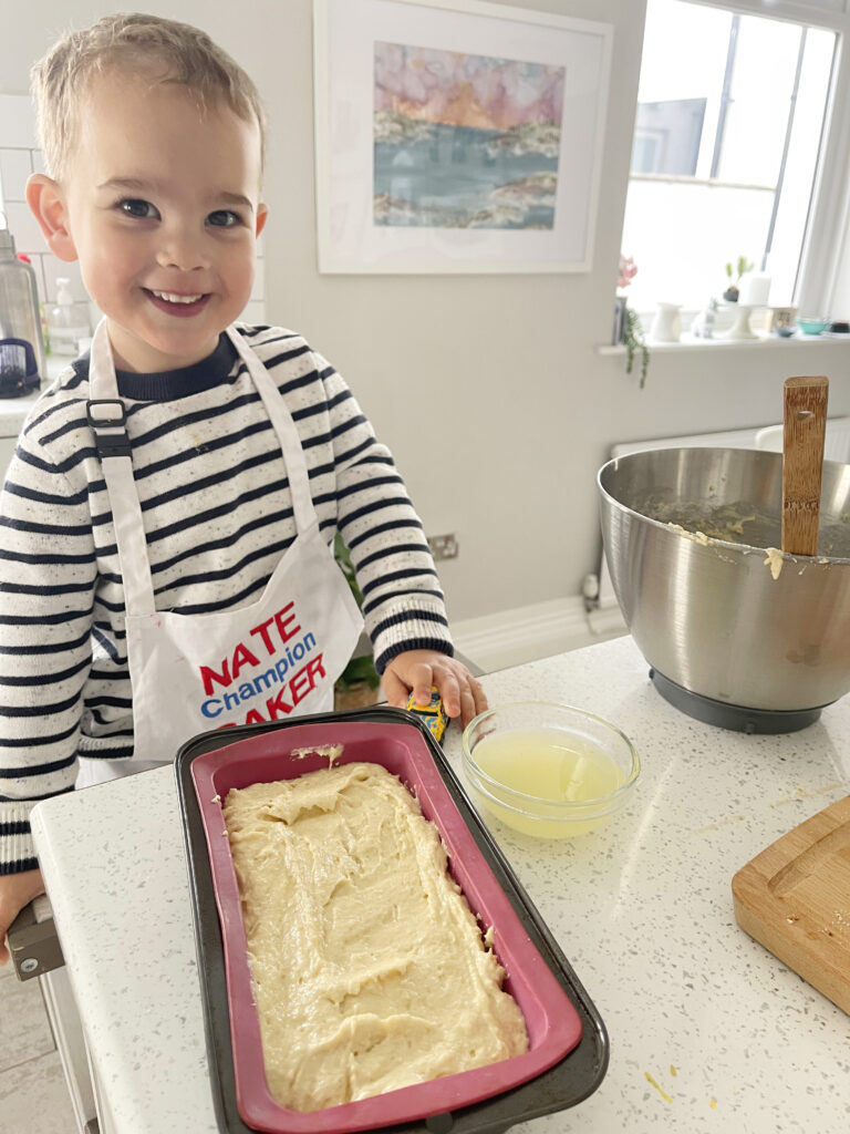 The Best Easy Vegan Lemon Drizzle Cake Recipe 213 vegan lemon drizzle cake process shot