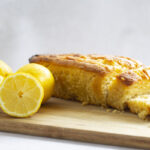 vegan lemon drizzle cake