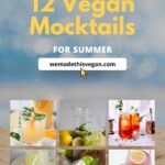 12 vegan mocktails for summer.