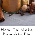 how to make pumpkin pie spice (uk)