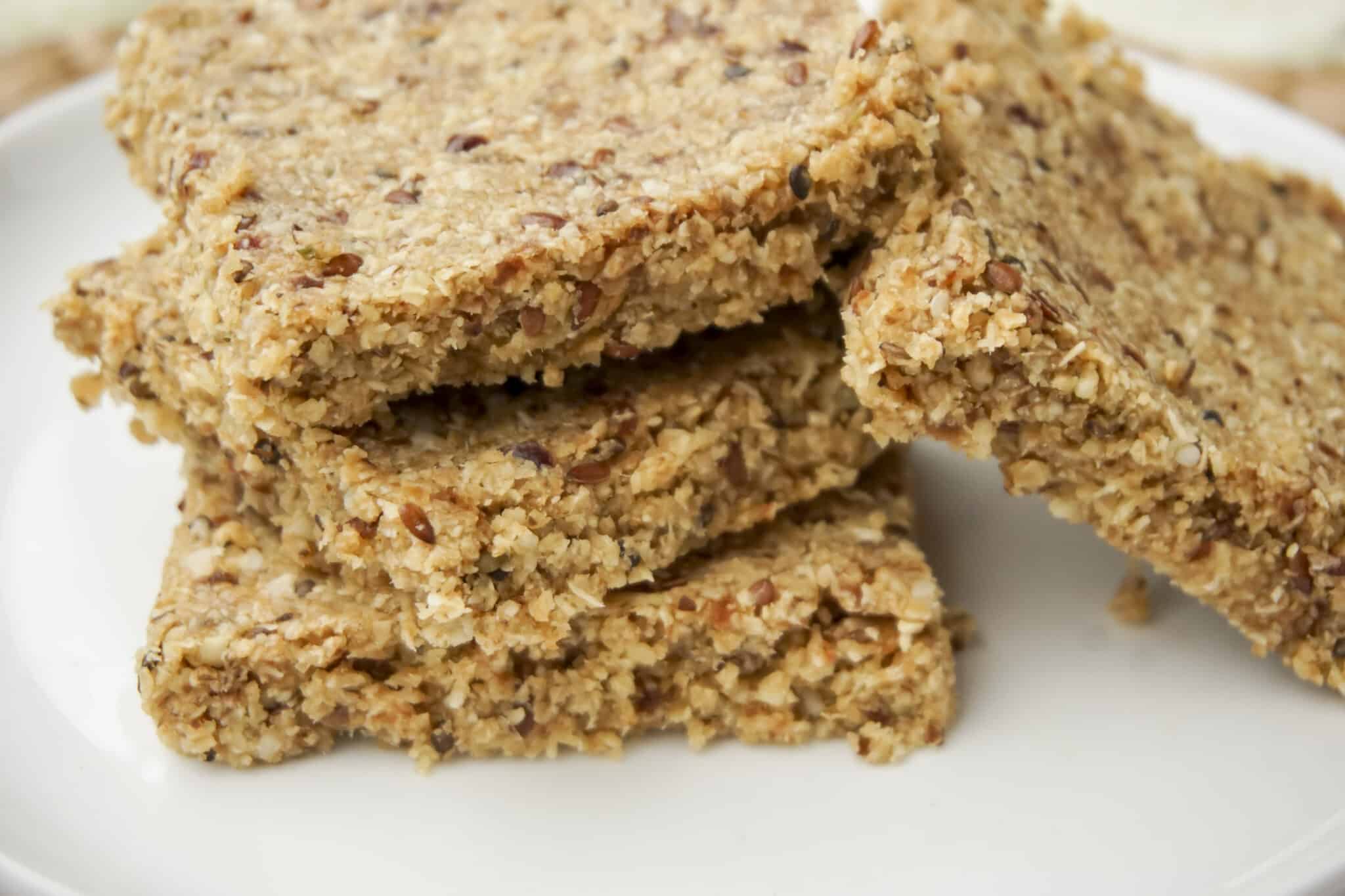 Healthy Vegan Apple Flapjack Recipe With Dates