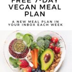 FREE 7-Day Vegan Meal Plan (PDF)