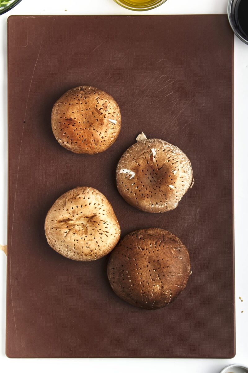 The Best Vegan Portobello Mushroom Burger Recipe 166 4 portabella mushroom caps