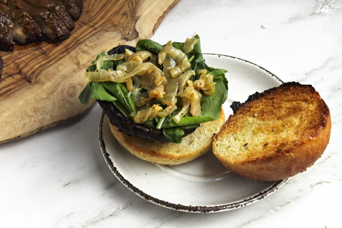 The Best Vegan Portobello Mushroom Burger Recipe 172 Portobello Mushroom Burger