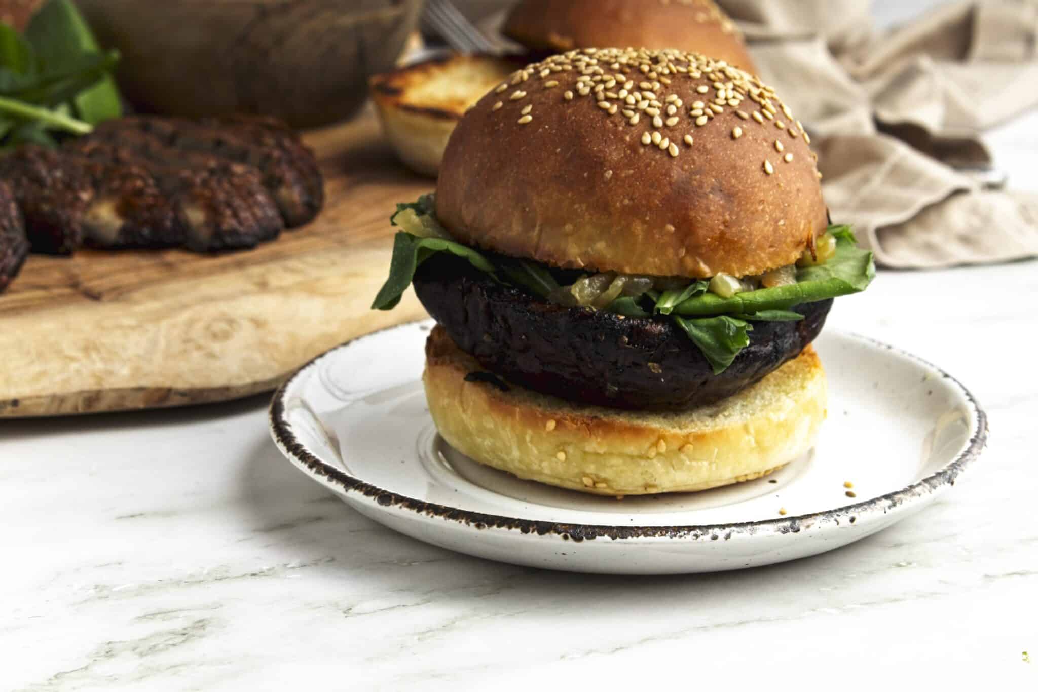 Portobello Mushroom Burger