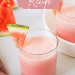 Vegan Watermelon Milkshake Recipe