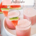 Vegan Watermelon Milkshake Recipe