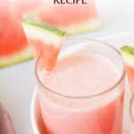 Vegan Watermelon Milkshake Recipe