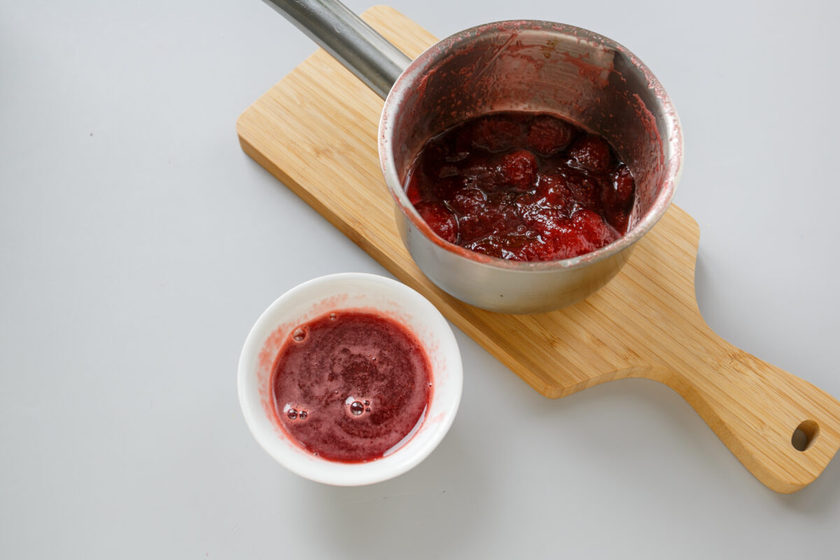 Copycat Starbucks Strawberry Acai Refresher Recipe 177 making strawberry and acai syrup