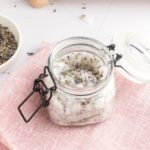 Lavender salt scrub