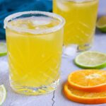 Easy and Refreshing Mocktail with Orange Juice and Lime