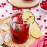 Virgin Pomegranate Fizz Mocktail Recipe